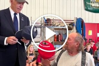 Biden’s Moment Wearing a Trump Hat