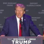 Trump focuses on migrant crime while addressing supporters in Wisconsin