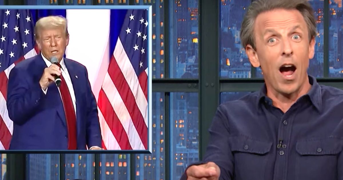 Seth Meyers Spots Trump's New Claim That Proves He’s Just ‘Getting Weirder’