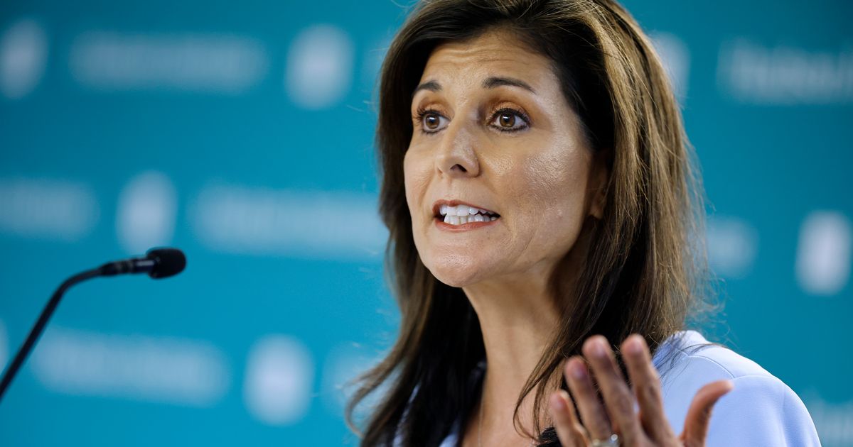 Nikki Haley Struggles To Call Trump A 'Good Candidate' Despite Endorsing Him