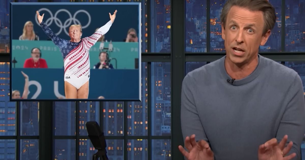 Seth Meyers Turns Trump Into Simone Biles To Make Damning Point About Republicans