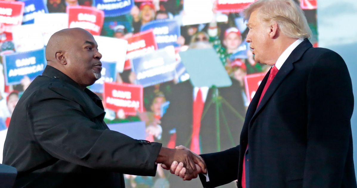 Harris Campaign Hits Trump With Astonishing Reminders Of His Mark Robinson Praise