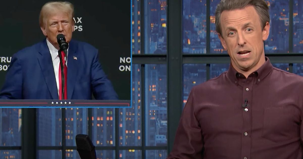 Seth Meyers Spots The Moment Trump Came *ThisClose* To A Self-Discovery