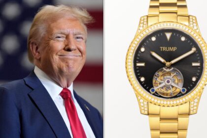 Trump Is Now Shilling 0,000 Watches On Truth Social As Election Nears