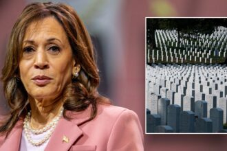 Gold Star families call out ‘heinous’ statement from Harris about Arlington National Cemetery visit