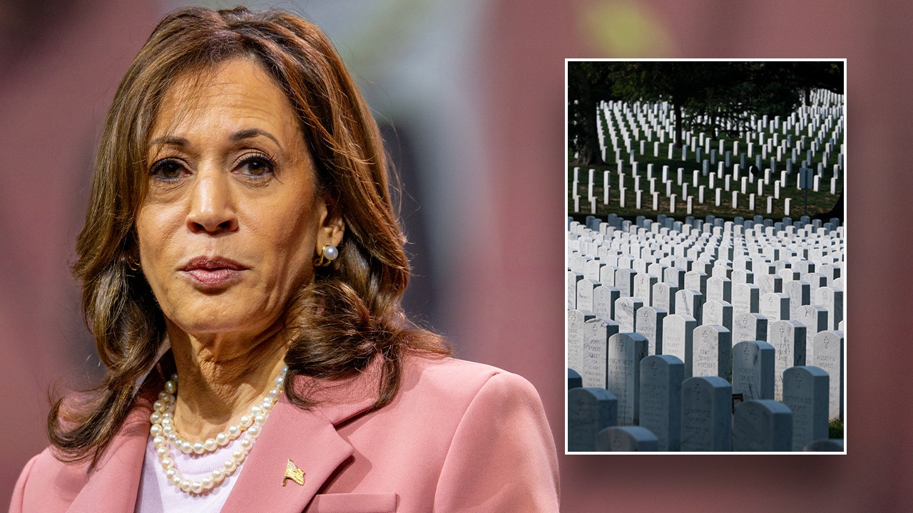 Gold Star families call out ‘heinous’ statement from Harris about Arlington National Cemetery visit