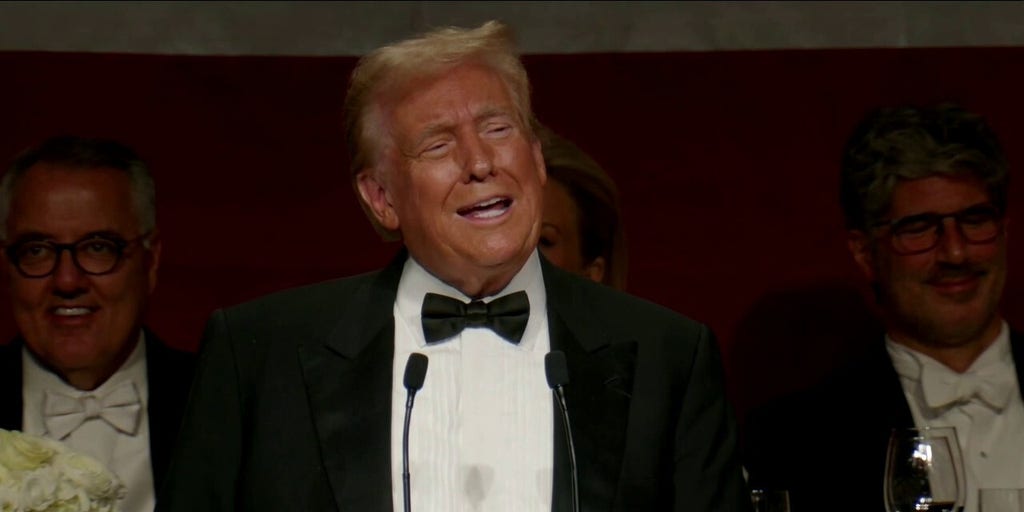 Trump's speech at Al Smith dinner