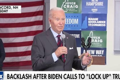 Biden made a bad 'gaffe' with 'lock him up' comments, looked 'old,' Democrat says