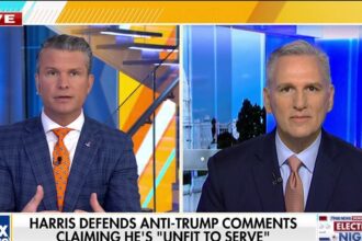 Harris’ ‘desperate’ claims about Trump are becoming ‘dangerous,’ Kevin McCarthy warns