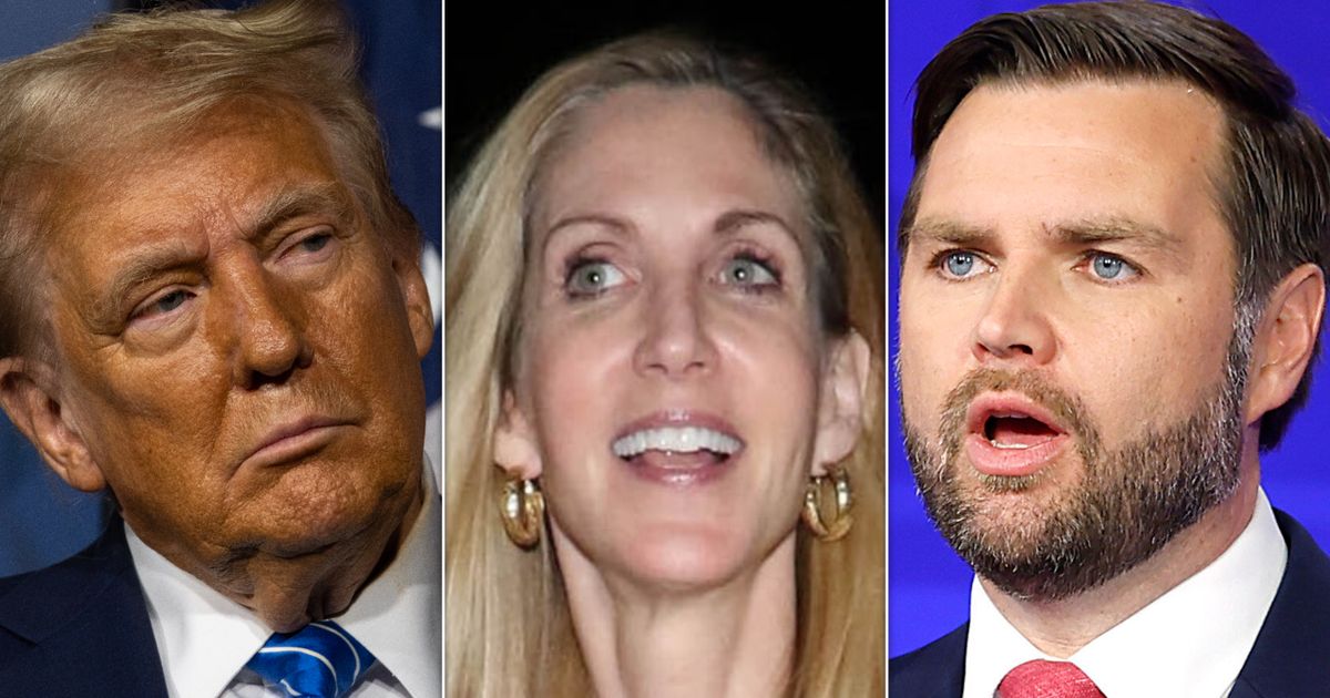 Ann Coulter Daydreams About Trump's Death While Fawning Over Vance