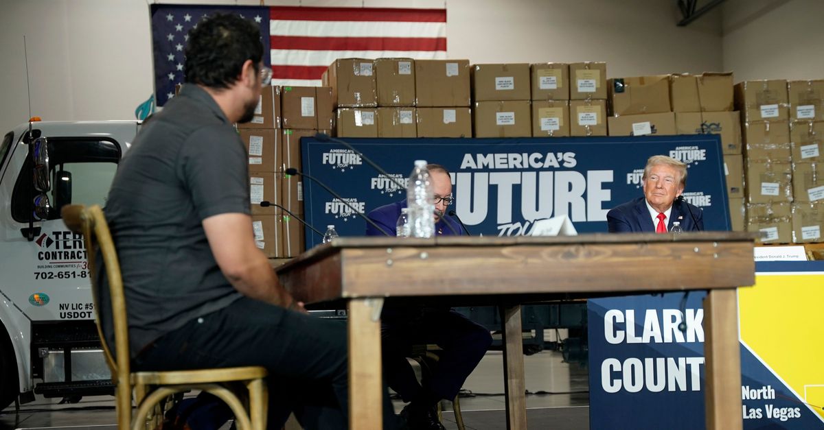 Trump Hears At A Latino Campaign Event From Someone Who Lived In The U.S. Illegally