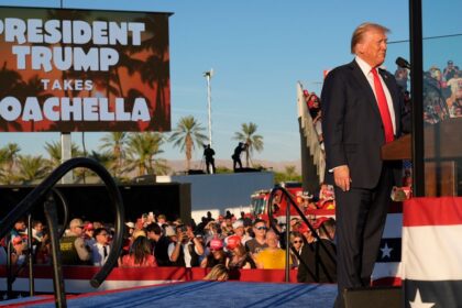 Donald Trump Holds A Rally In California, A State He's Almost Certain To Lose