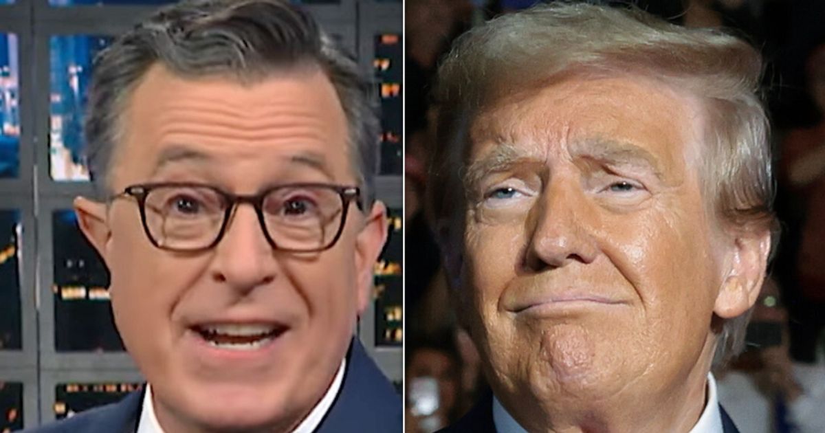 Stephen Colbert Dongs Trump Over 'Crazy' Part Of His Weird Penis Story