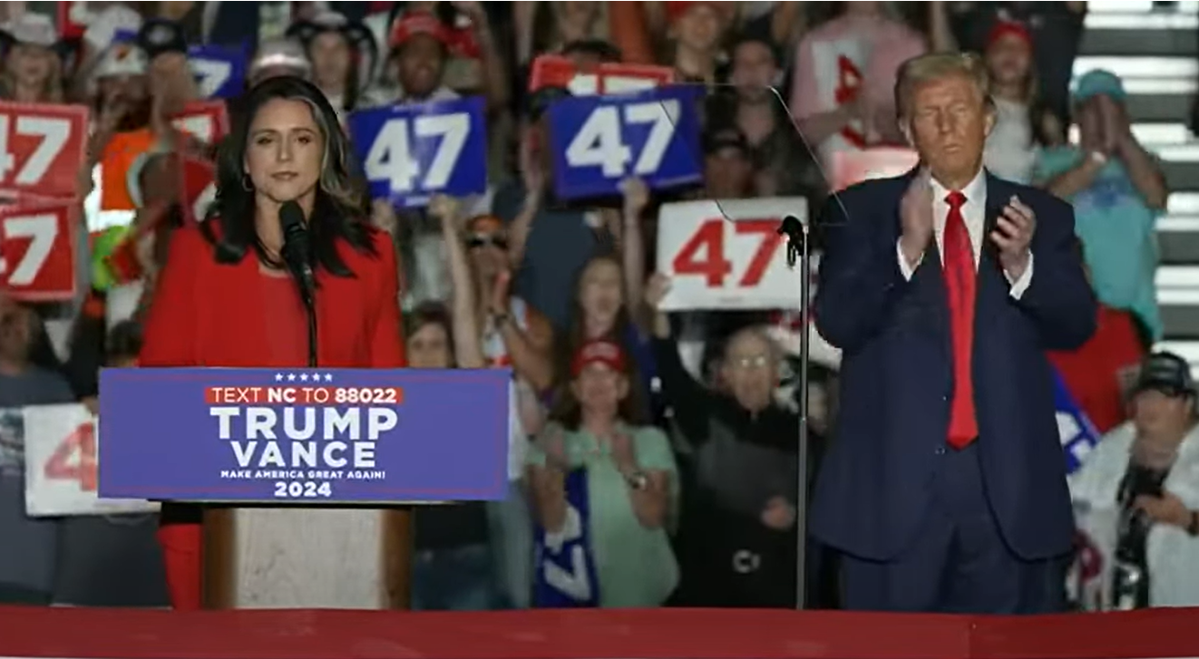 I’m With Her: Tulsi Gabbard Makes It Official, Shocks Trump With Announcement She’s Joining Republican Party