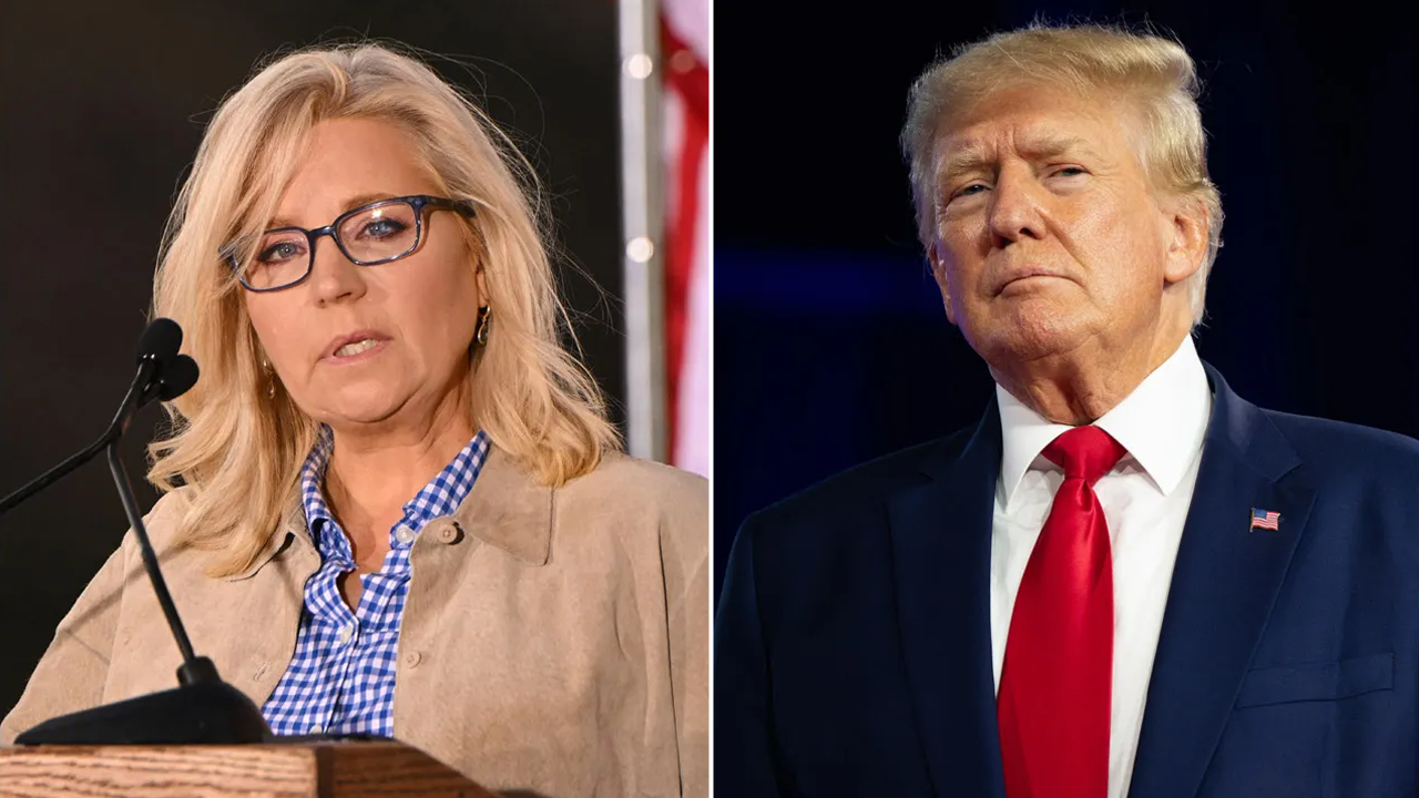 Trump calls Liz Cheney a ‘low IQ war hawk’ after endorsement of Harris