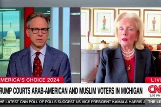 Rep. Dingell tells Jake Tapper he might ‘have to visit’ her in an internment camp if Trump wins