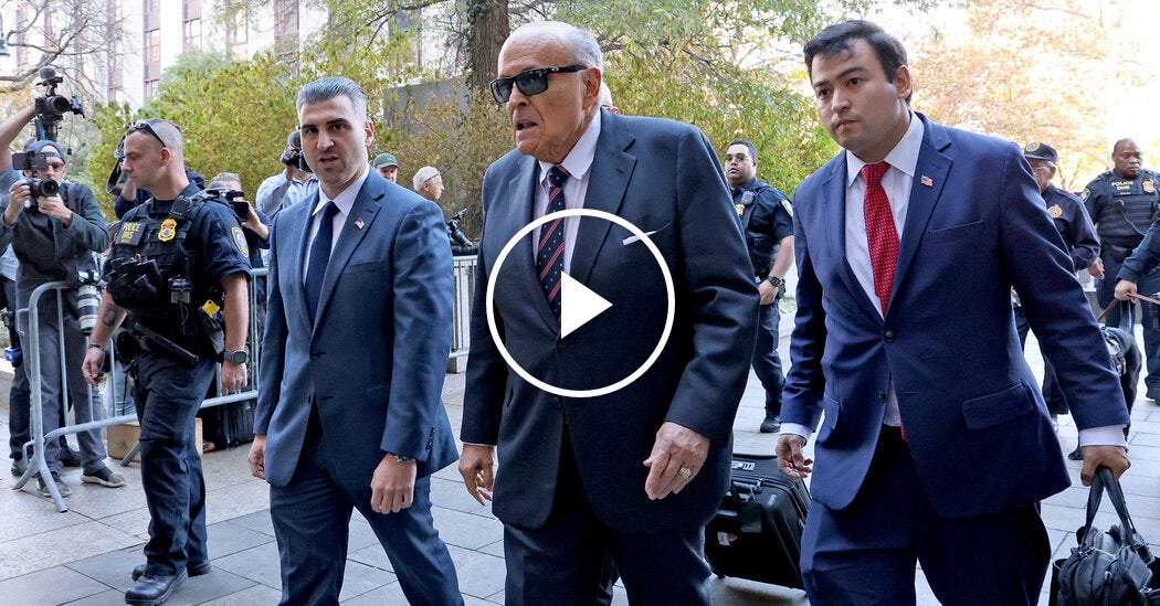 Giuliani Speaks After Missing Court Deadline for 8 Million Payment