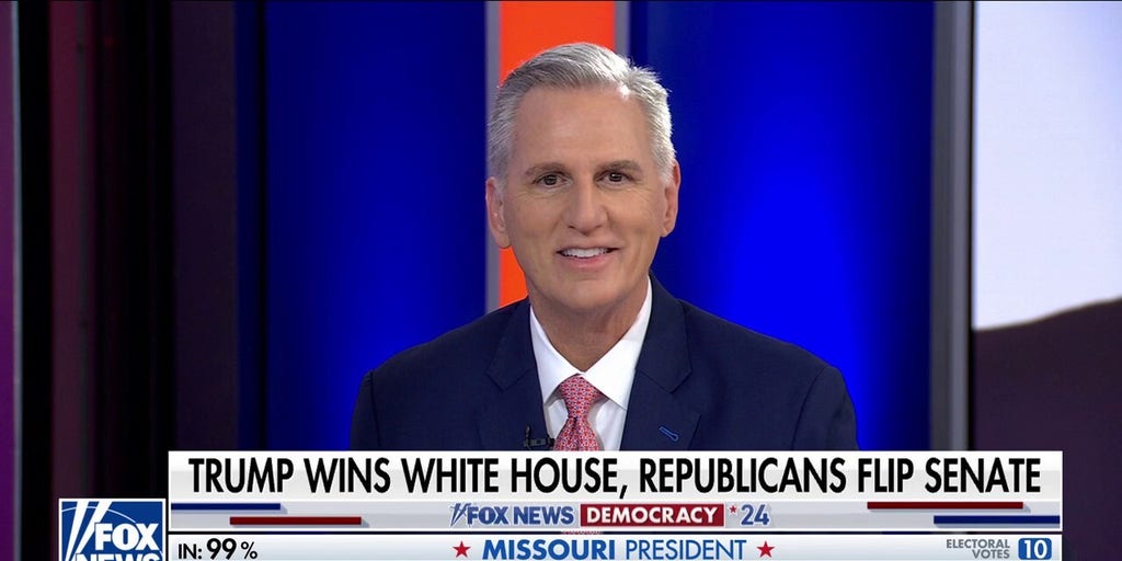 Kevin McCarthy says Trump’s victory, Republicans flipping Senate 'came down to the issues