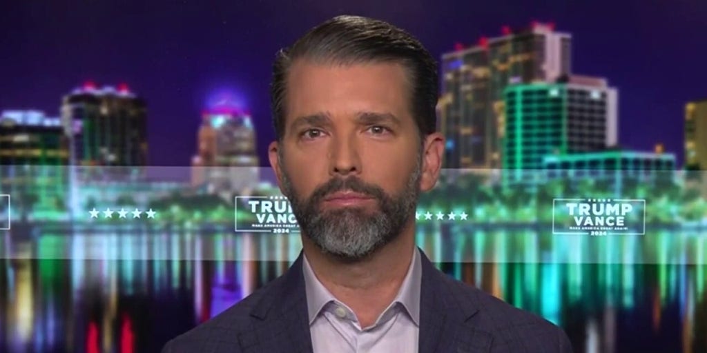 Donald Trump Jr. says his father plans on making Americans 'thrive again, not simply survive'