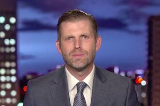 Eric Trump says his father is the definition of a 'true warrior'