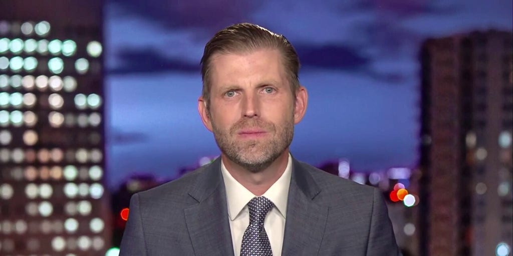 Eric Trump says his father is the definition of a 'true warrior'