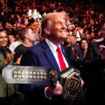 Donald Trump Returns To Madison Square Garden For UFC Fight, Flanked By Elon Musk and MAGA Allies