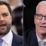 Anderson Cooper Makes Cheeky Dig At Trump After JD Vance's 'Normal Gay Guy' Comment