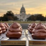 Mini Poop Statues Appear At D.C.’s Mysterious Turd Monument ‘Honoring’ Trump