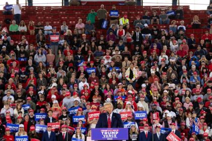 Donald Trump's Rally Sizes Are Dwindling