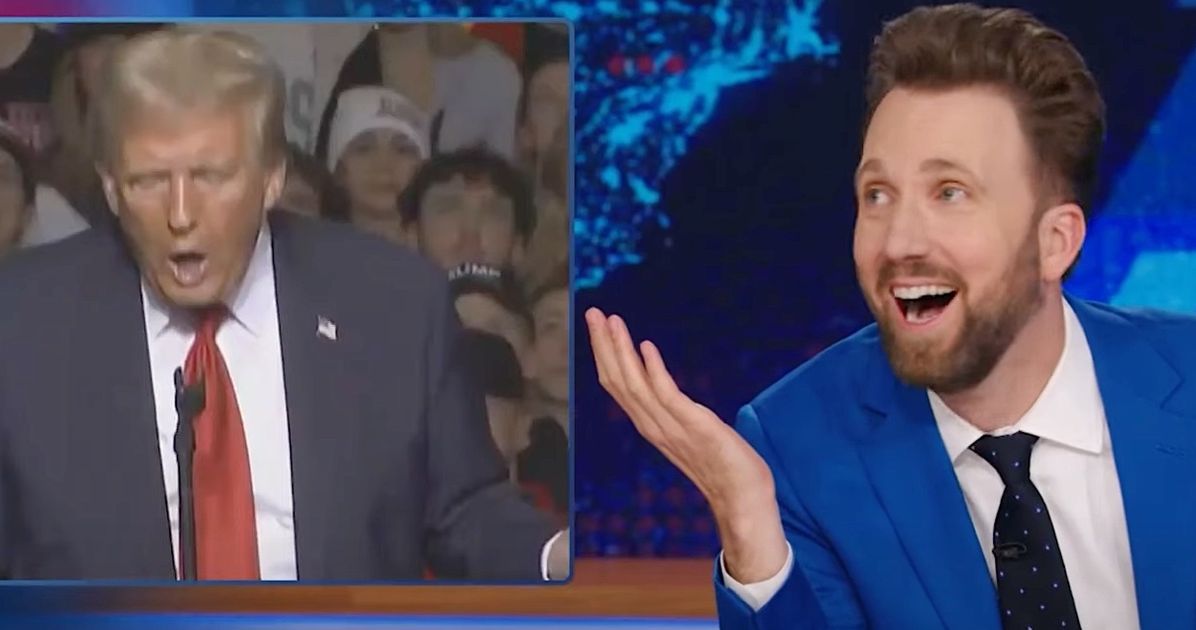 Jordan Klepper Spots Sure Sign Trump's Finally Gone 'Off The Rails' As Campaign Ends