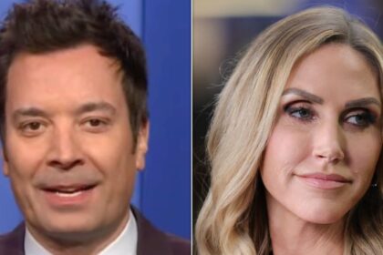 Jimmy Fallon Uses Lara Trump's New Activewear Line To Jab At Her Father-In-Law