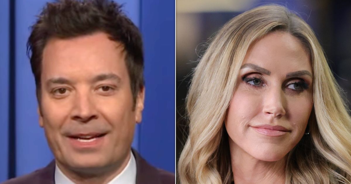 Jimmy Fallon Uses Lara Trump's New Activewear Line To Jab At Her Father-In-Law