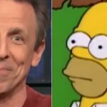 D'OH! Seth Meyers Spots A Classic 'Simpsons' Moment From Joe Biden