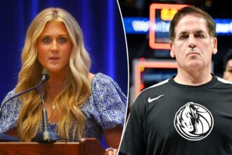 Riley Gaines mocks Mark Cuban for suggesting pro-Trump women aren’t ‘strong’ or ‘intelligent’