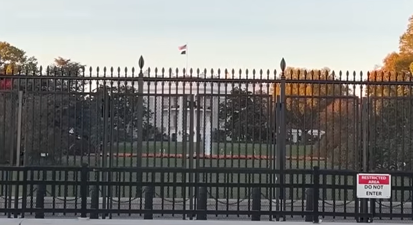 Walls Work Now? Fencing Goes Up Around White House In Anticipation Of Election Day Violence