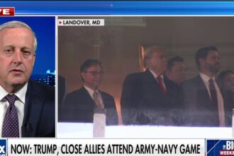 People alongside Trump at Army-Navy game show ‘common thread,' Michael Whatley says