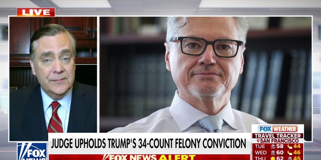 Judge Merchan upholds Trump's 34-count felony conviction