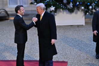 Trump Gets The Red Carpet Treatment in Paris Ahead of Notre Dame Cathedral’s Reopening