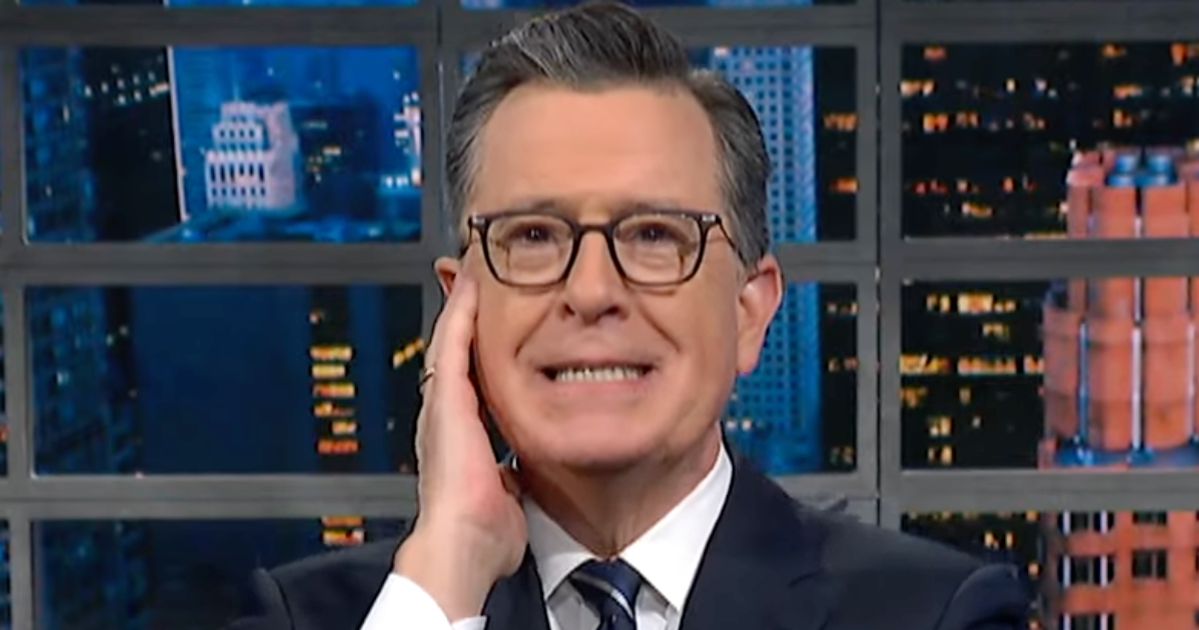 'Wow!': Stephen Colbert Makes A 'Weird' Self-Discovery After Reading Trump Report