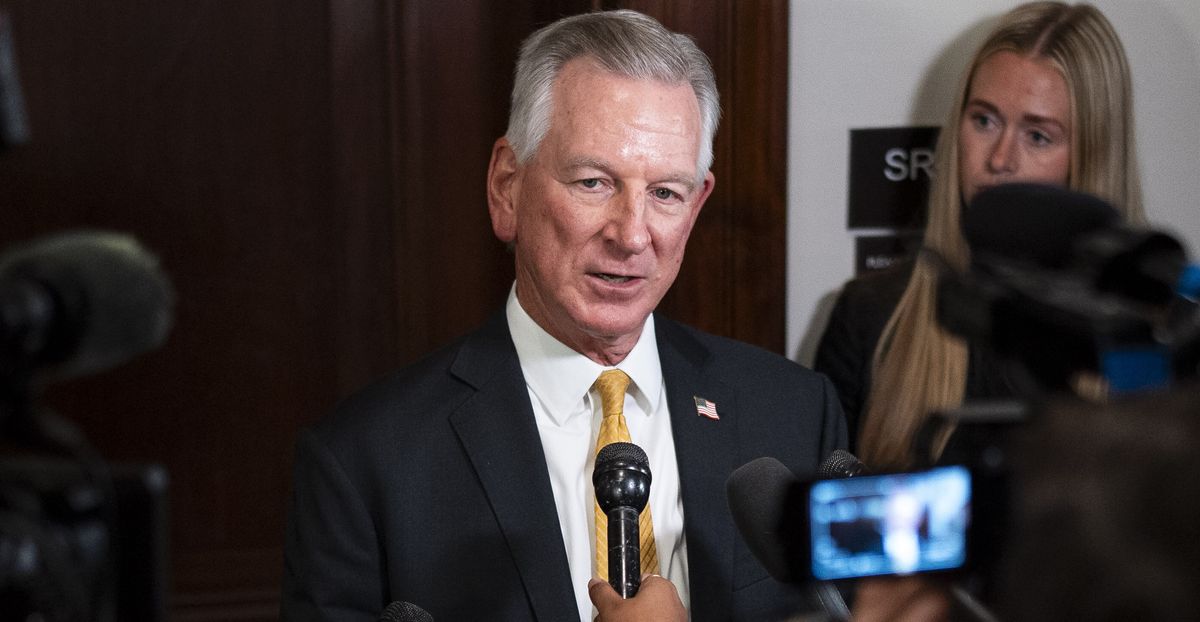 Tommy Tuberville Suggests GOP Senators Should Blindly Support Trump's Nominees