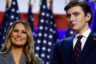 Melania Trump Says Barron Trump Was 'Very Vocal' In His Father's Campaign