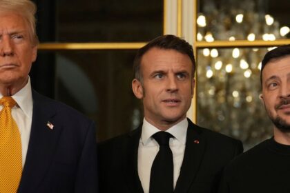 Trump And Macron Meet With Zelenskyy In Paris Ahead Of Notre Dame Reopening