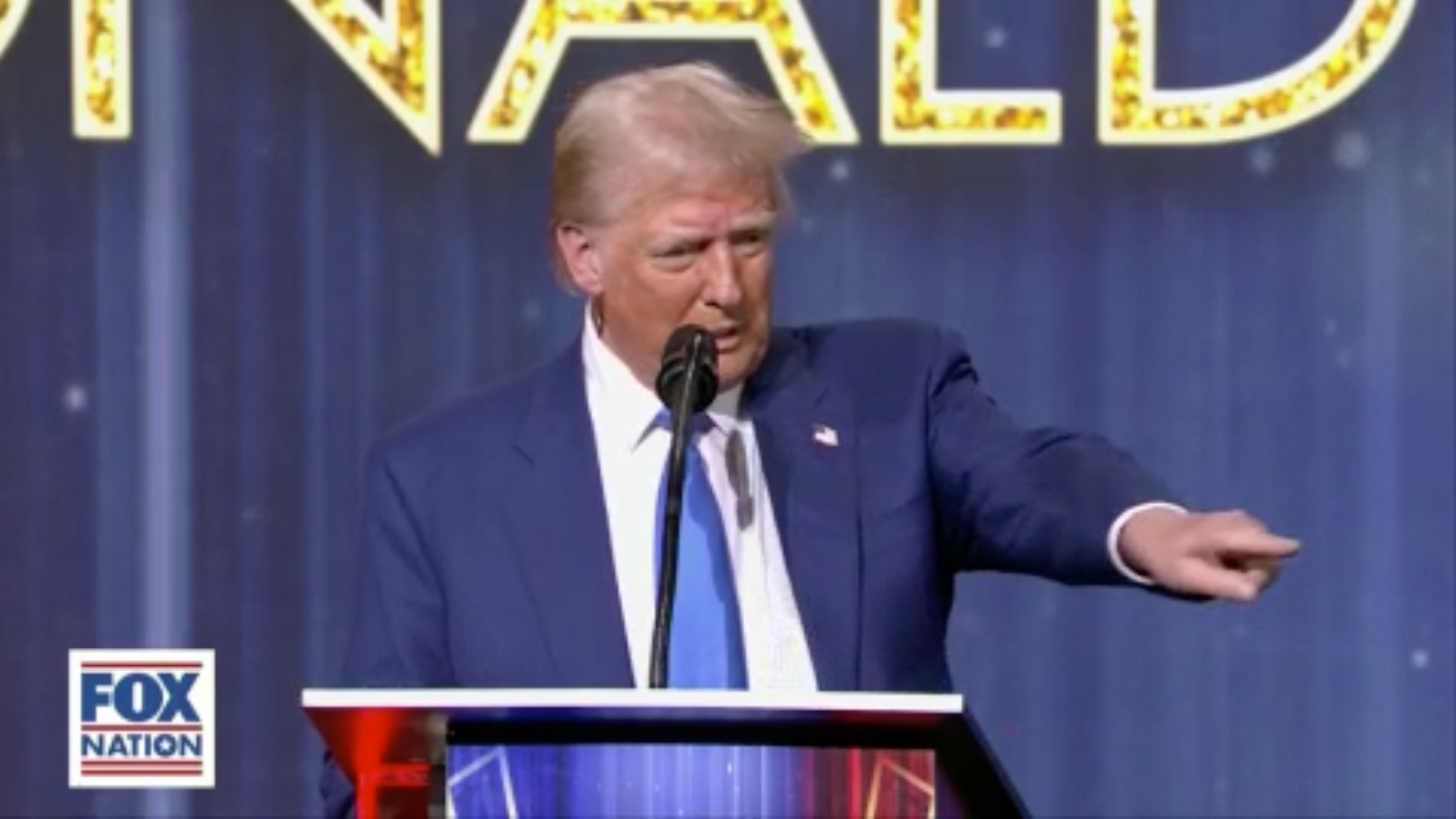 President-elect Trump receives the ‘Patriot of the Year’ award at Fox Nation’s annual event