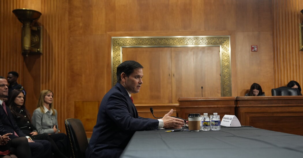 Takeaways From Marco Rubio’s Senate Hearing