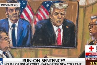 What is the 'symbolic weight' of Trump's sentencing?