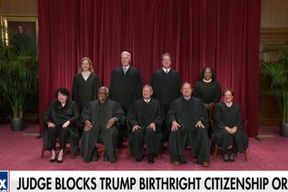 President Trump desires to change birthright citizenship through the courts