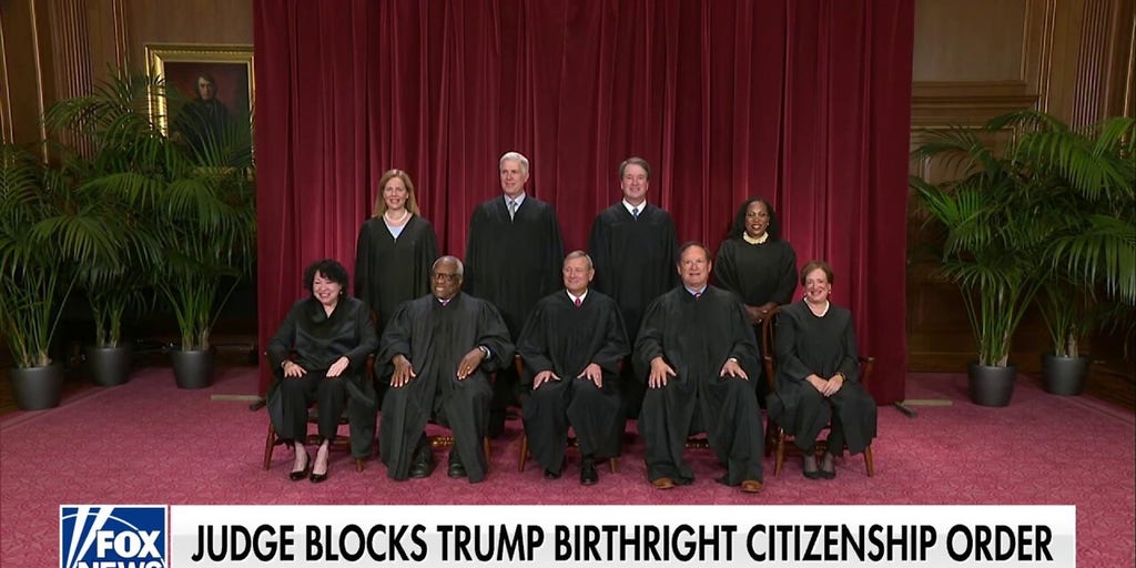 President Trump desires to change birthright citizenship through the courts