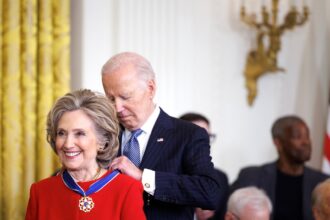 Biden Bestows Presidential Medal of Freedom to Hillary Clinton, José Andrés, Anna Wintour, Bono, Earvin “Magic” Johnson, and Others