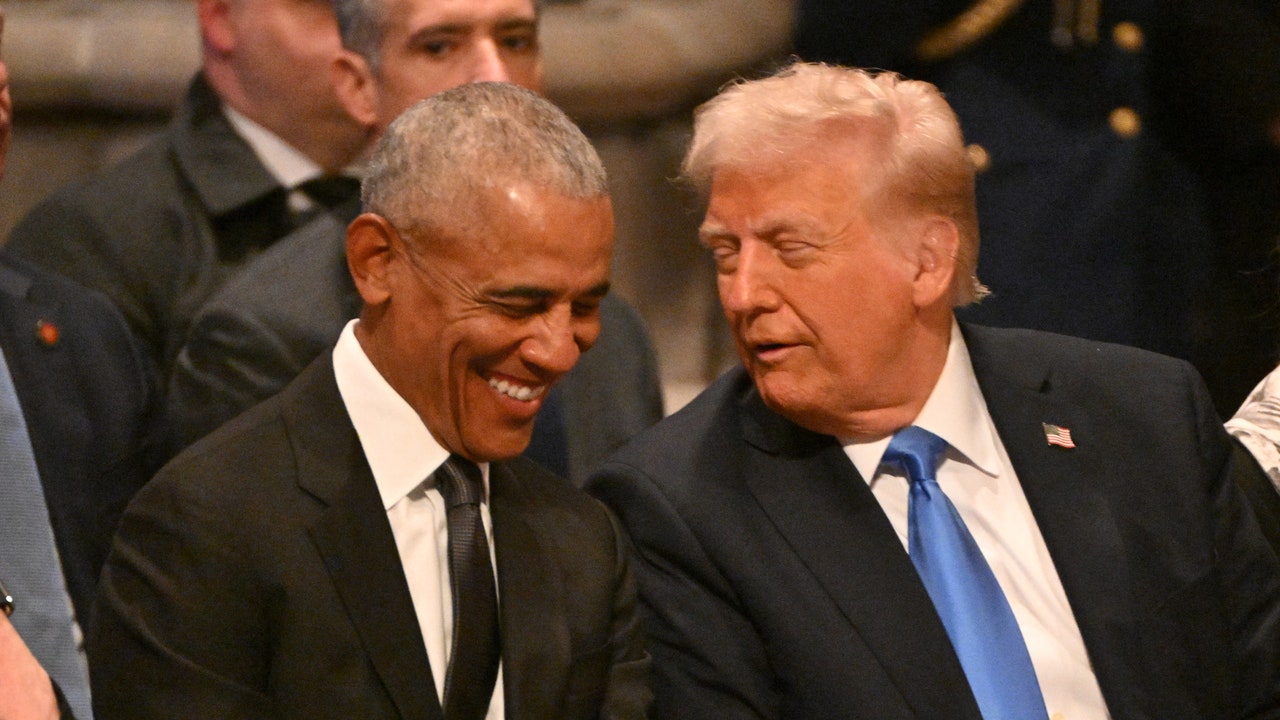 Barack Obama and Donald Trump Looked Unsettlingly Friendly at Jimmy Carter’s State Funeral