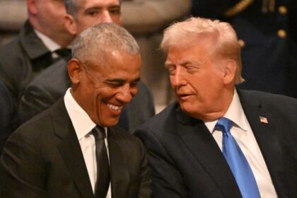 Barack Obama and Donald Trump Looked Unsettlingly Friendly at Jimmy Carter’s State Funeral